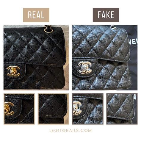 chanel purse fake vs real|how to tell real chanel.